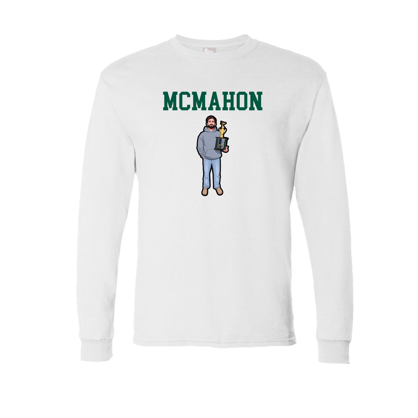 Long Sleeve Tee — Shirsey in White