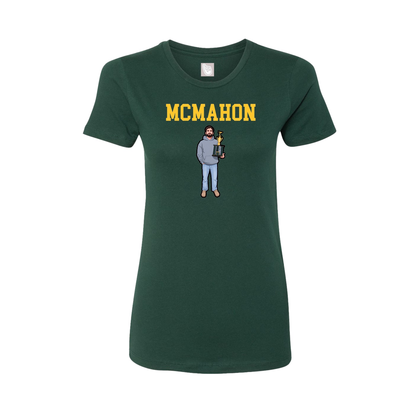 Fitted Women's Tee — Shirsey in Green