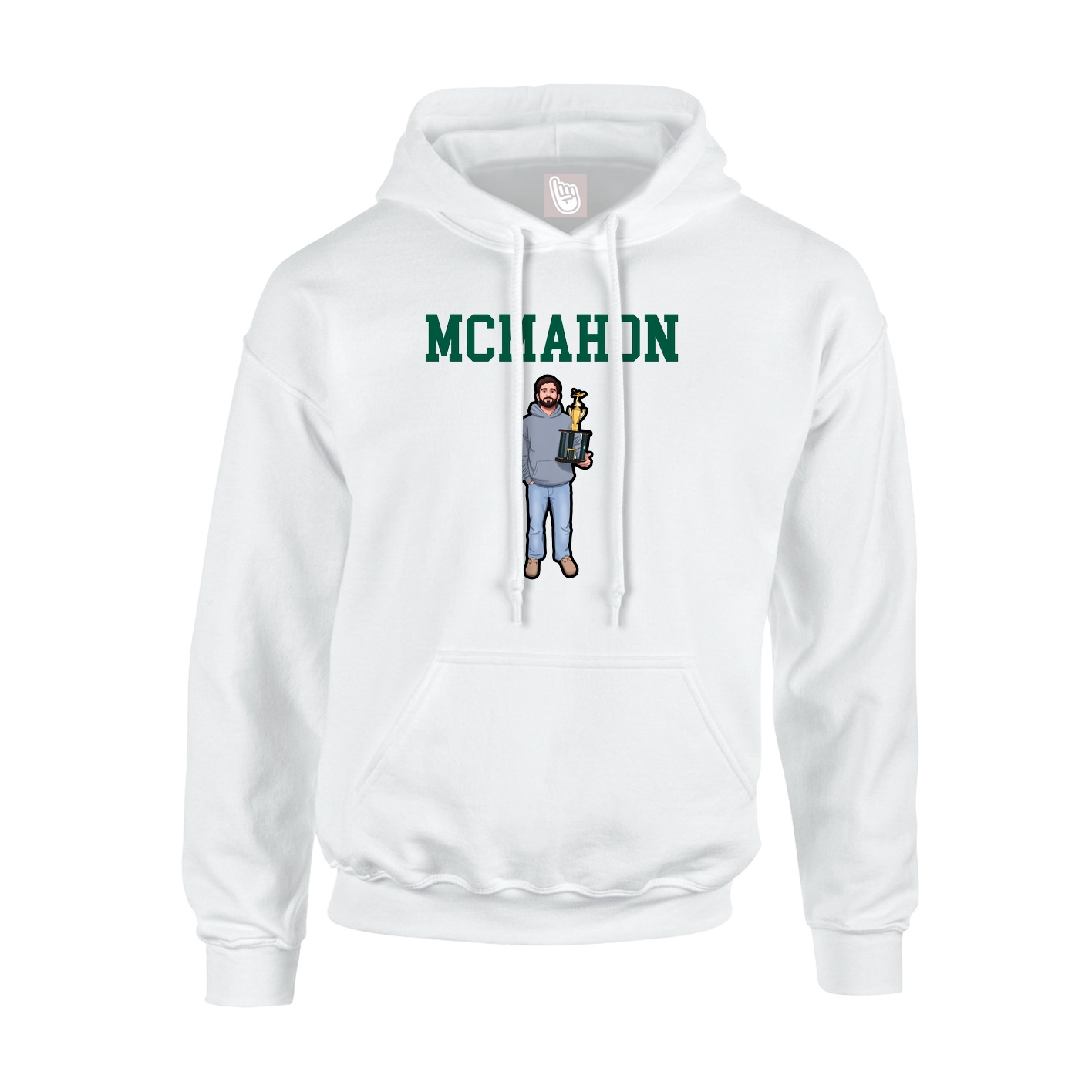 Youth Hoodie — Shirsey in White