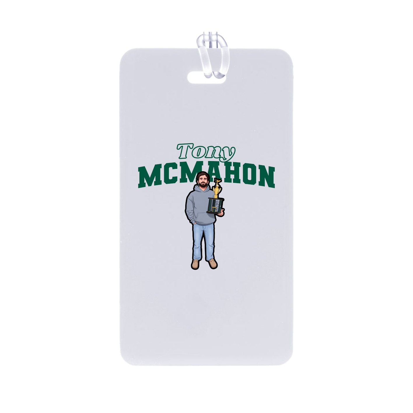 Bag Tag — Name Arch in Classic
