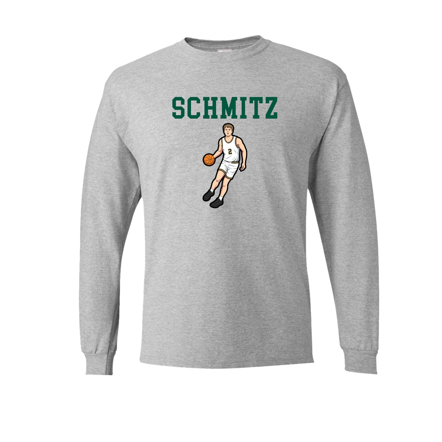 Long Sleeve Tee — Shirsey in Grey
