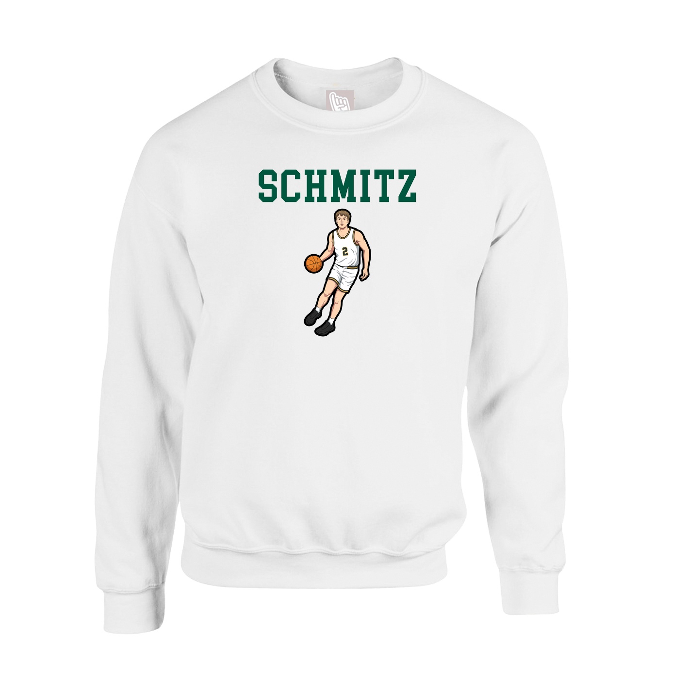 Fleece Crew — Shirsey in White