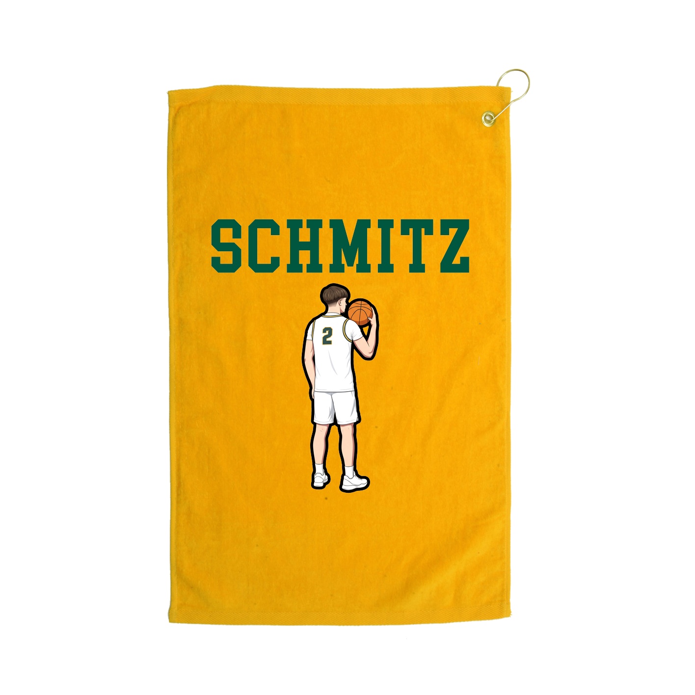 Golf Towel — Shirsey in Gold