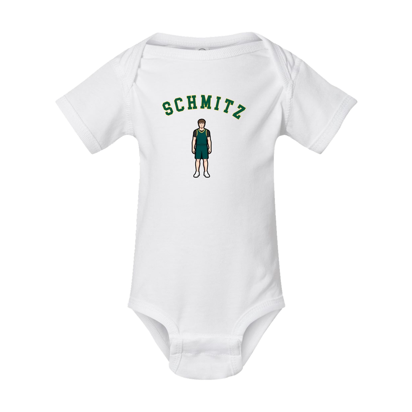 Baby Onesie — Shirsey Arch in White