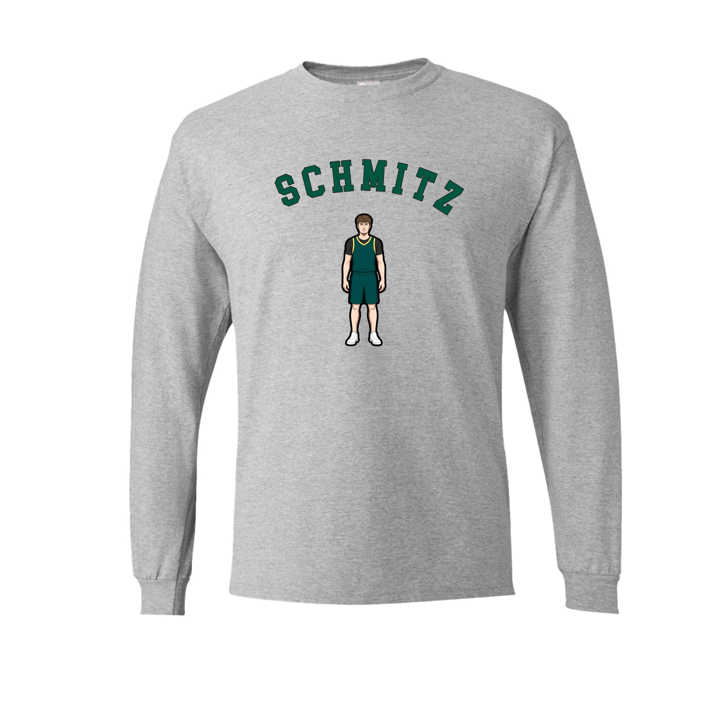 Long Sleeve Tee — Shirsey Arch in Grey