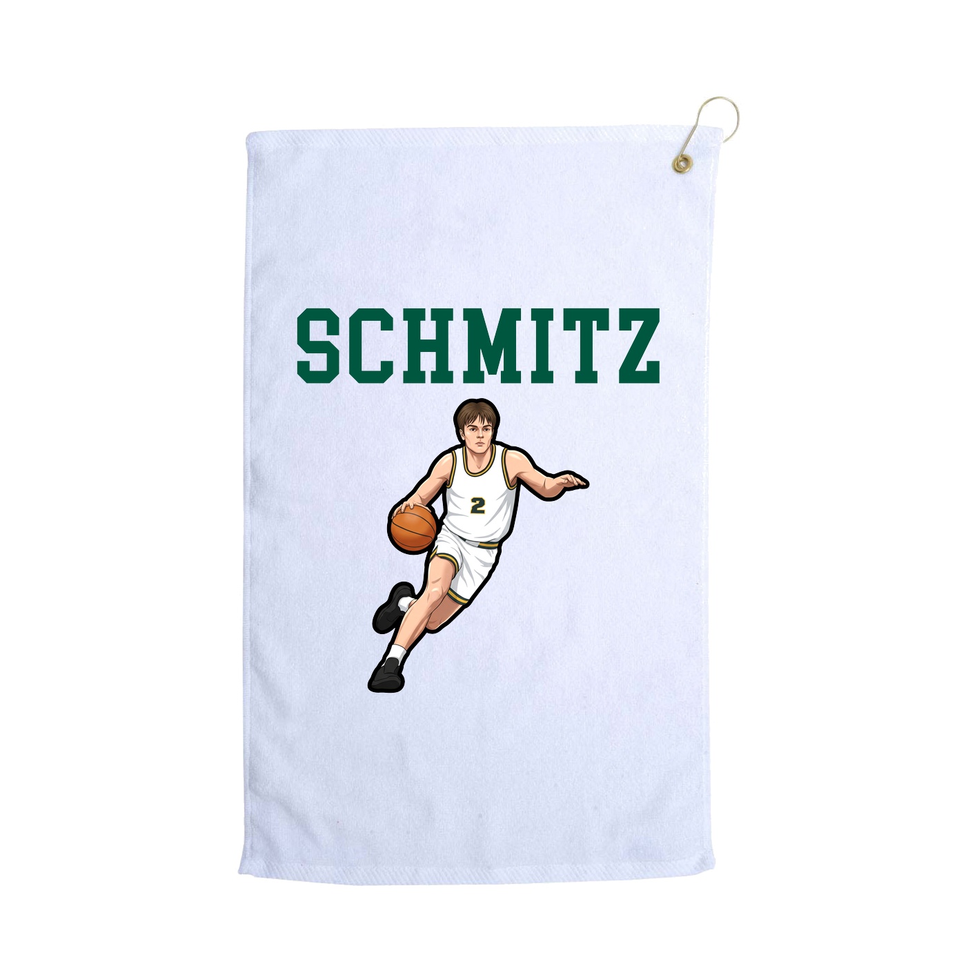Golf Towel — Shirsey in White