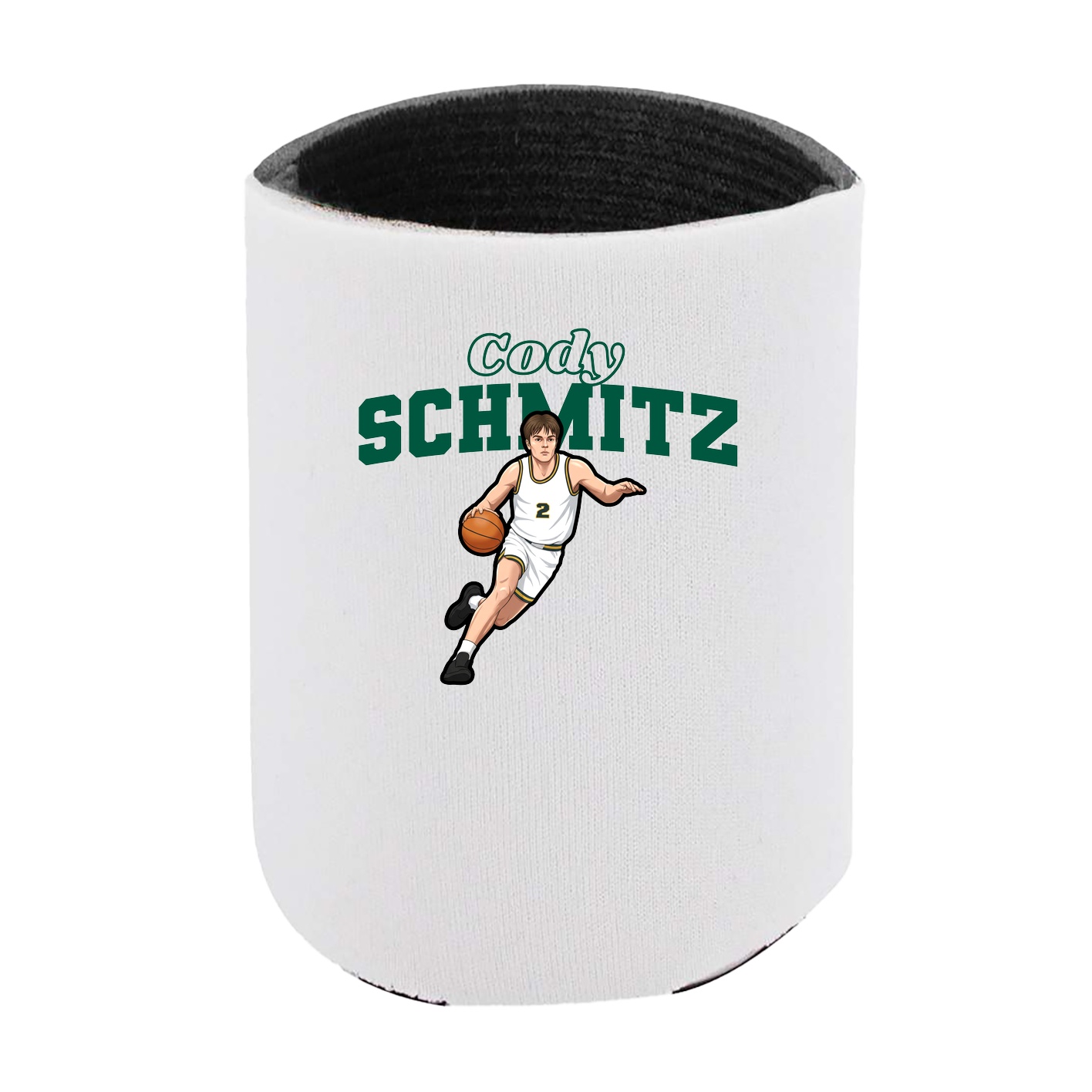 Can Holder — Name Arch in White