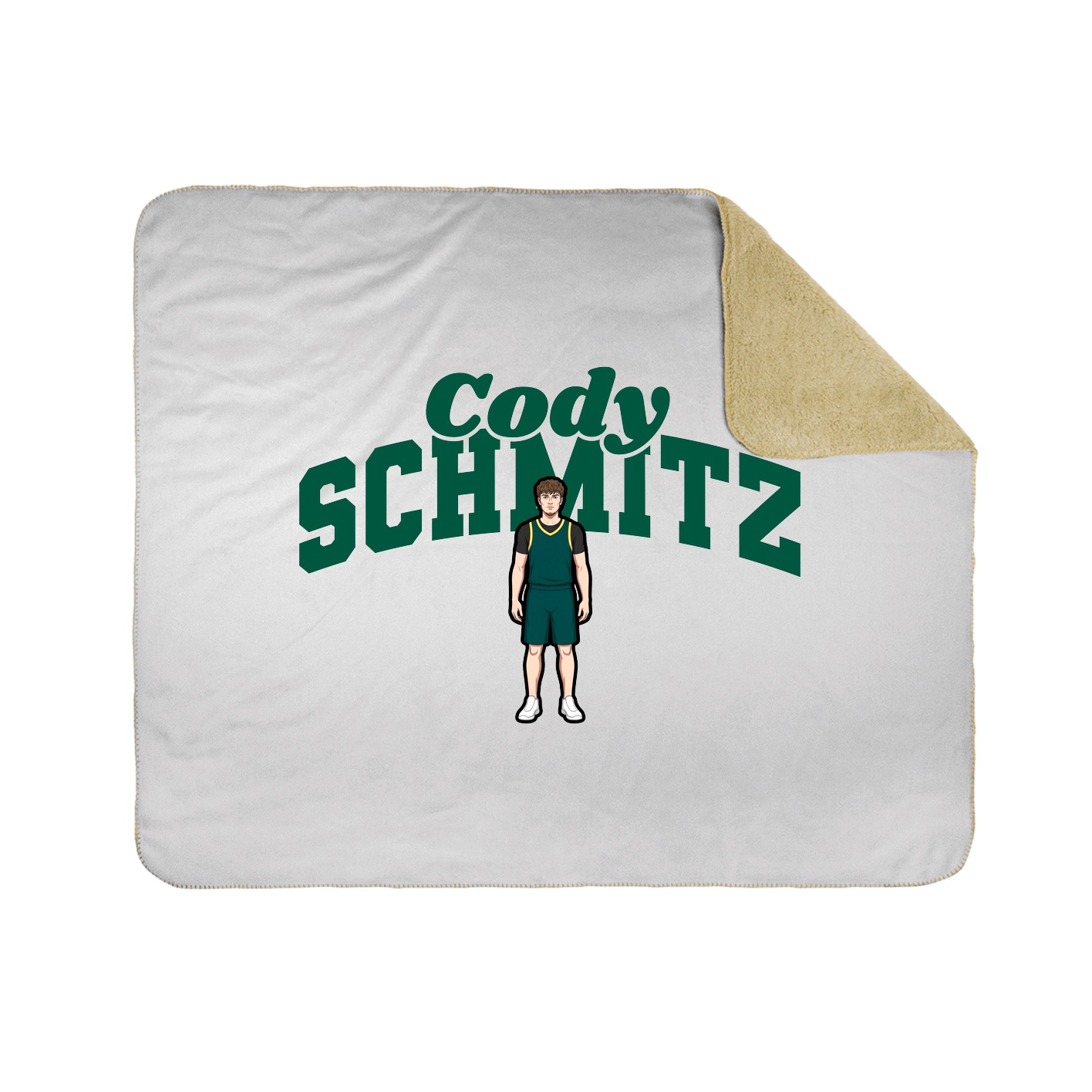Throw Blanket — Signature Arch in White