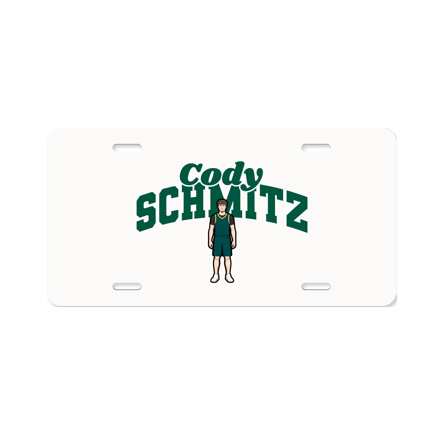 License Plate — Signature Arch in Classic