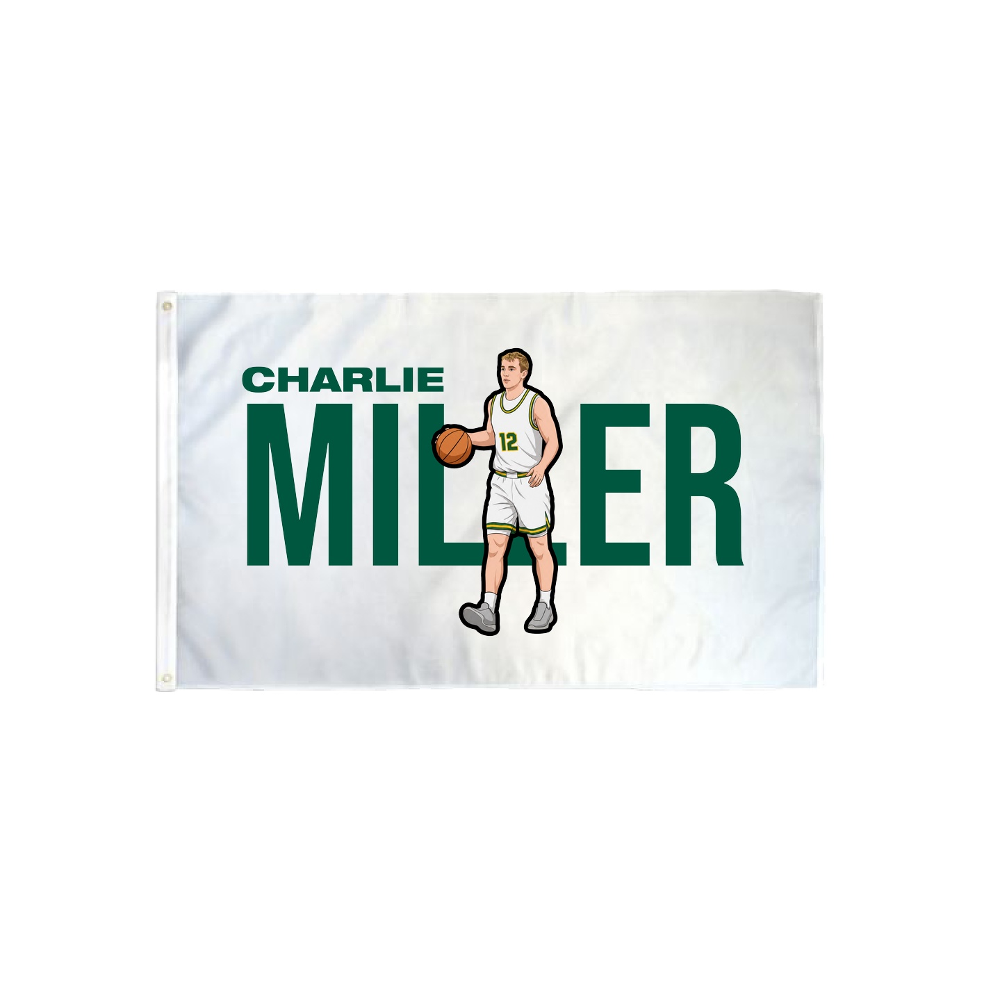 3x5 Flag — Player Name in Classic