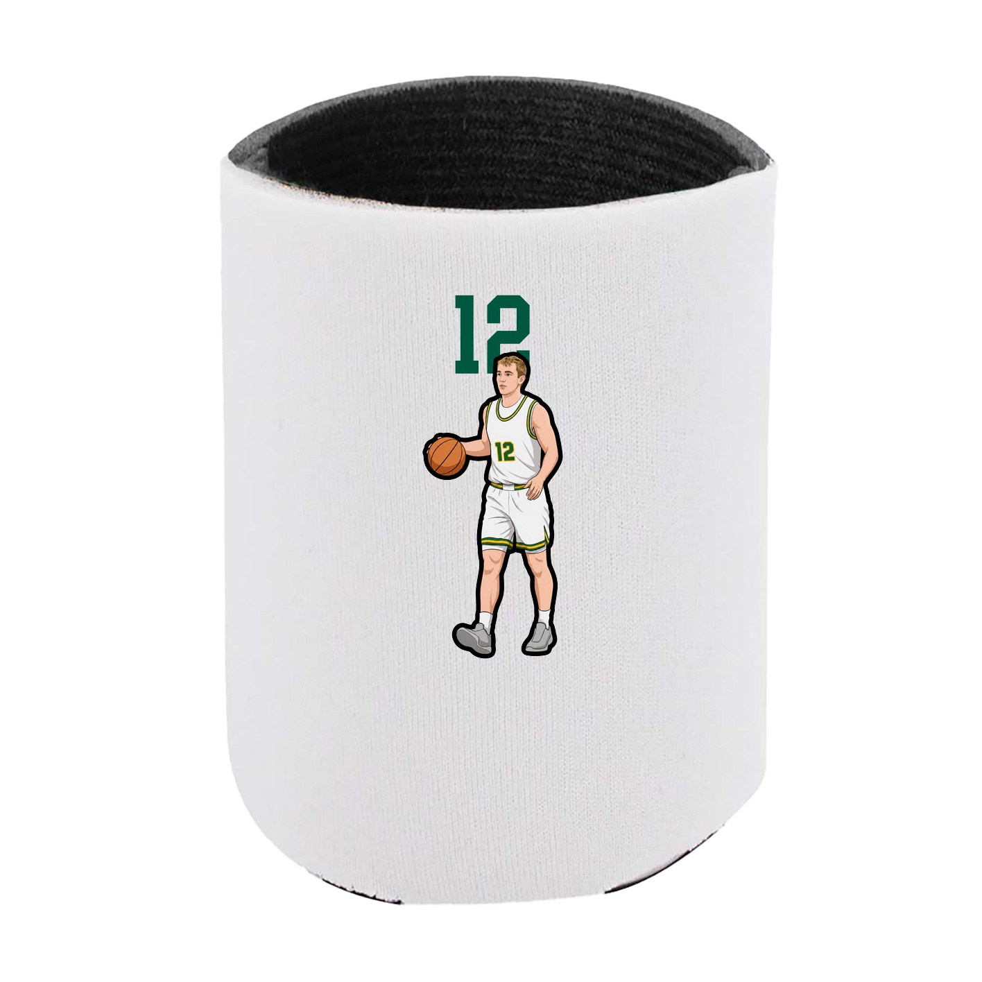 Can Holder — Number Top in White