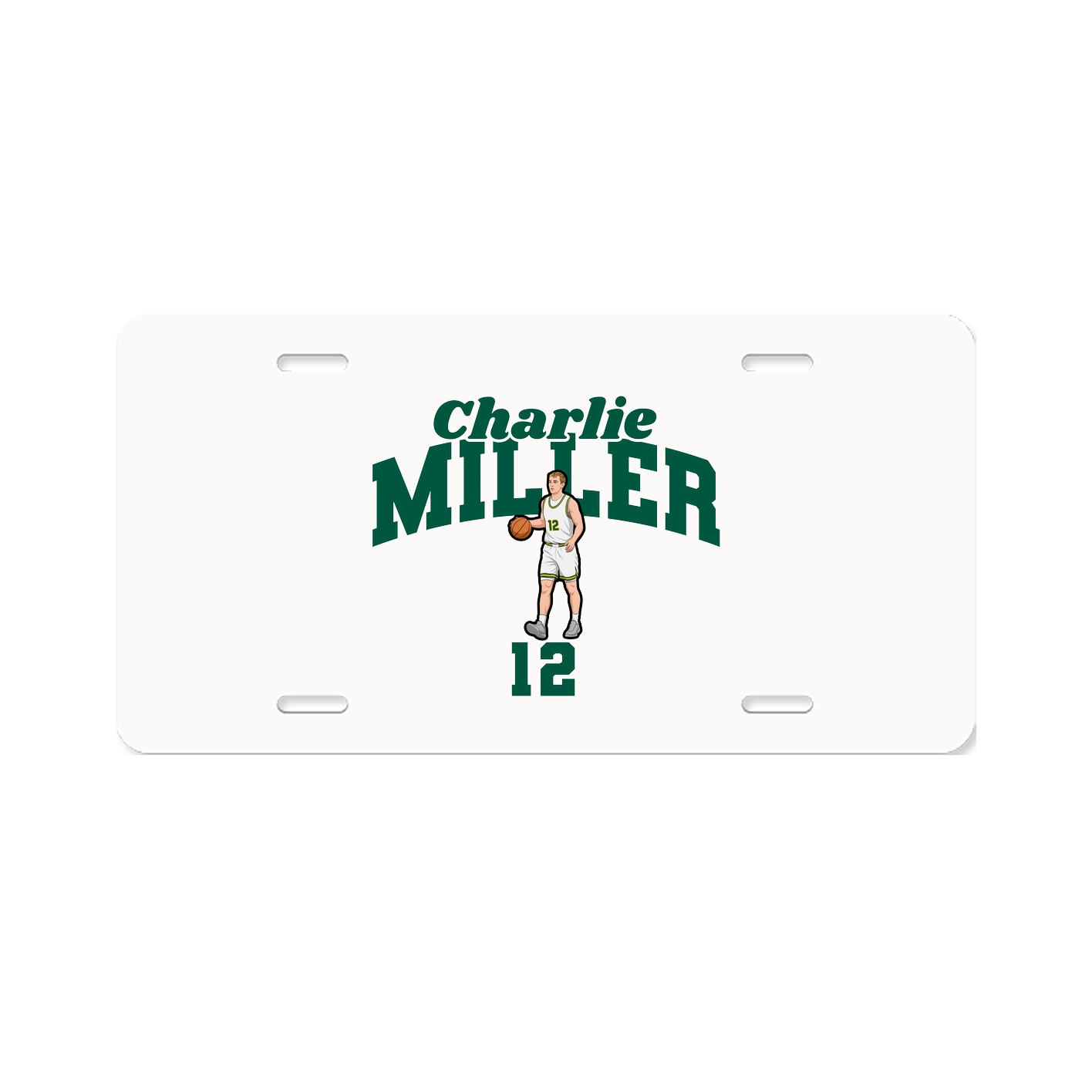 License Plate — Signature Arch in Classic