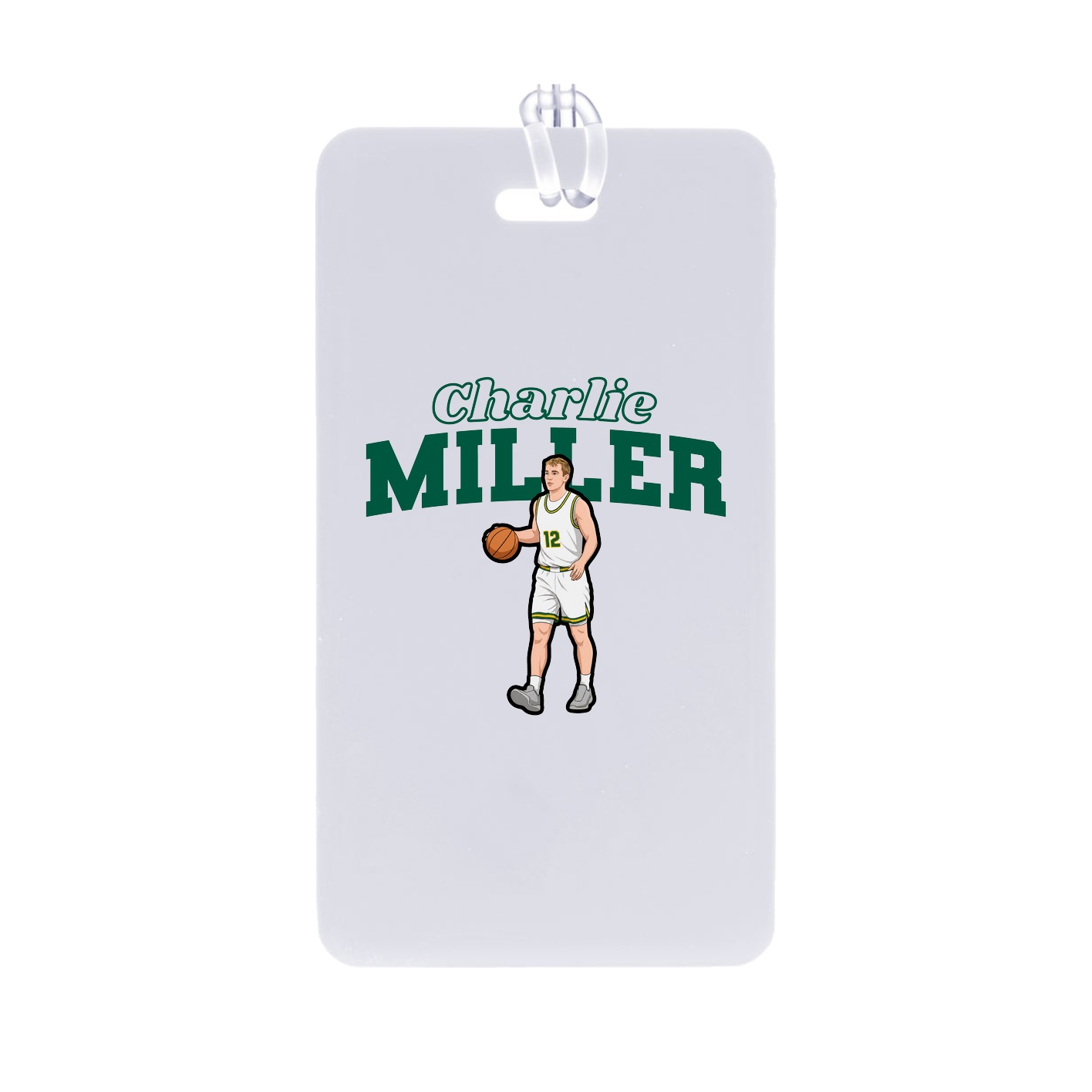 Bag Tag — Name Arch in Classic