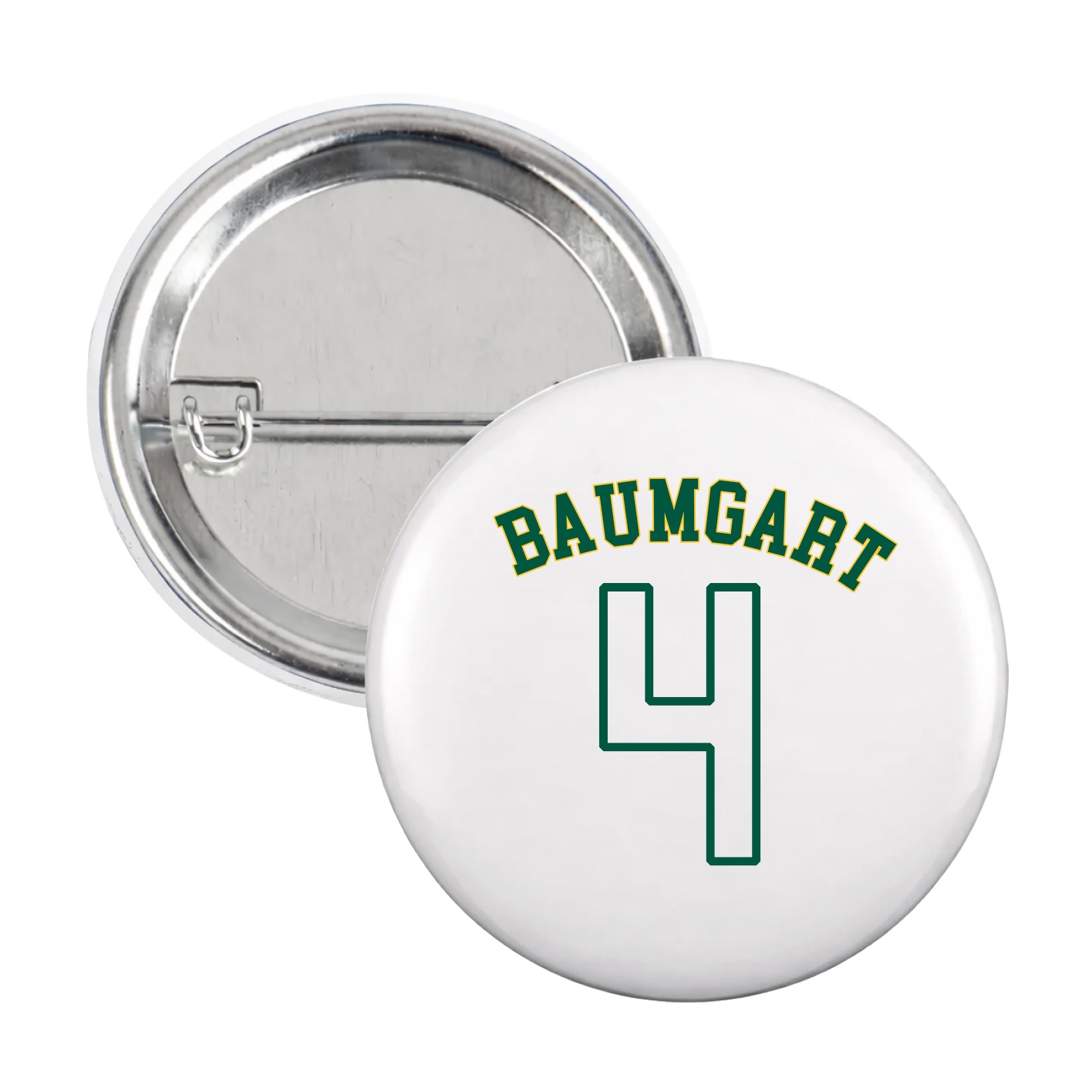 Game Day Button — Shirsey Arch in White