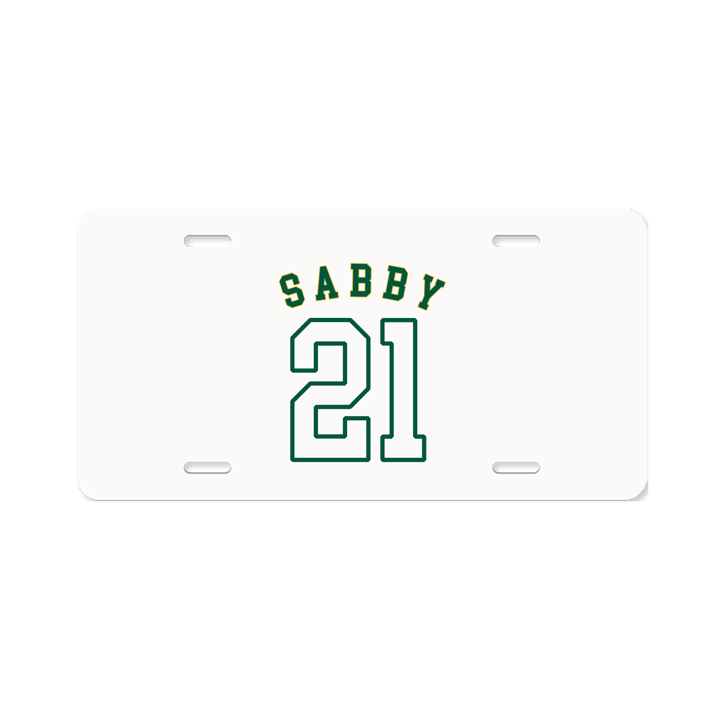License Plate — Shirsey Arch in Classic
