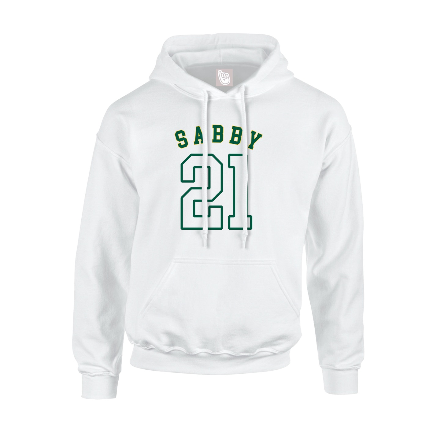 Hoodie — Shirsey Arch in White