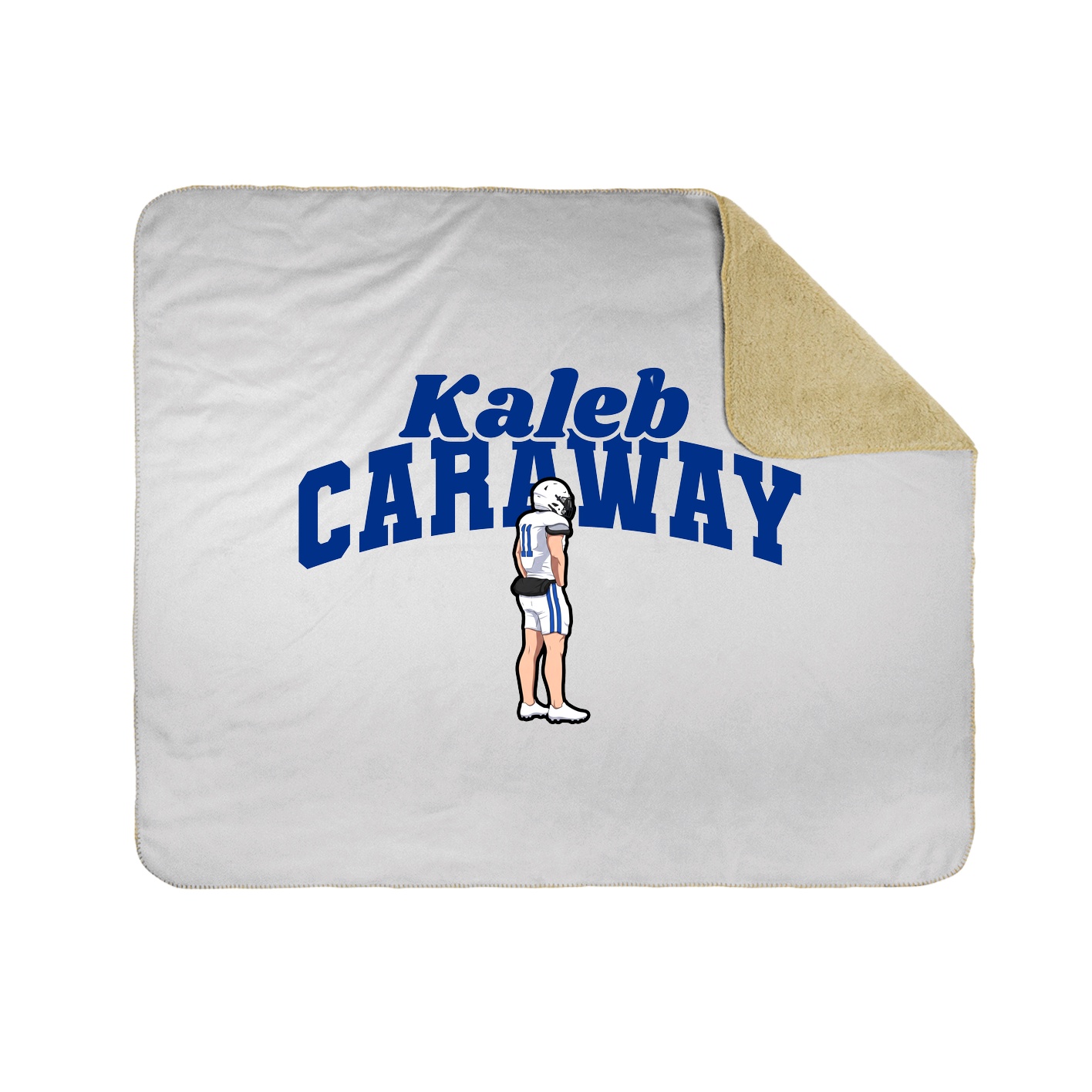 Throw Blanket — Signature Arch in White