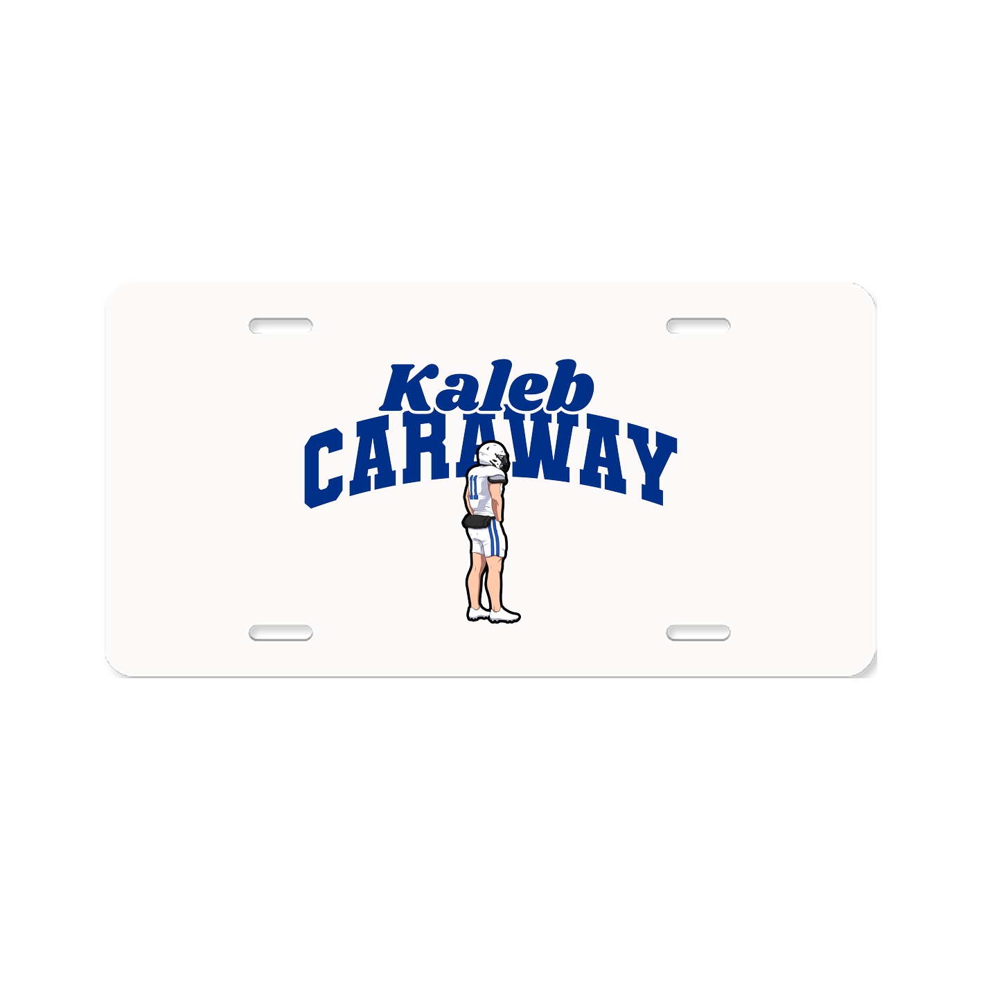 License Plate — Signature Arch in Classic