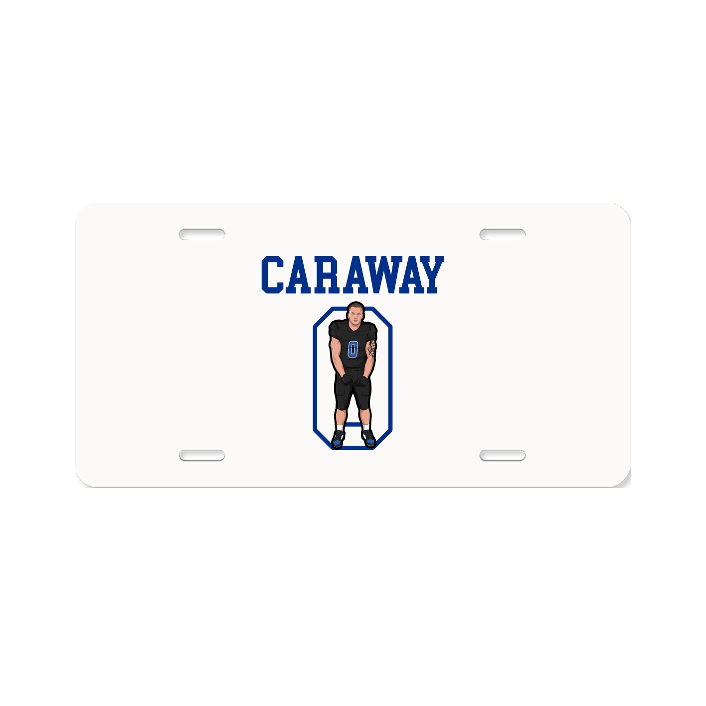 License Plate — Shirsey in Classic