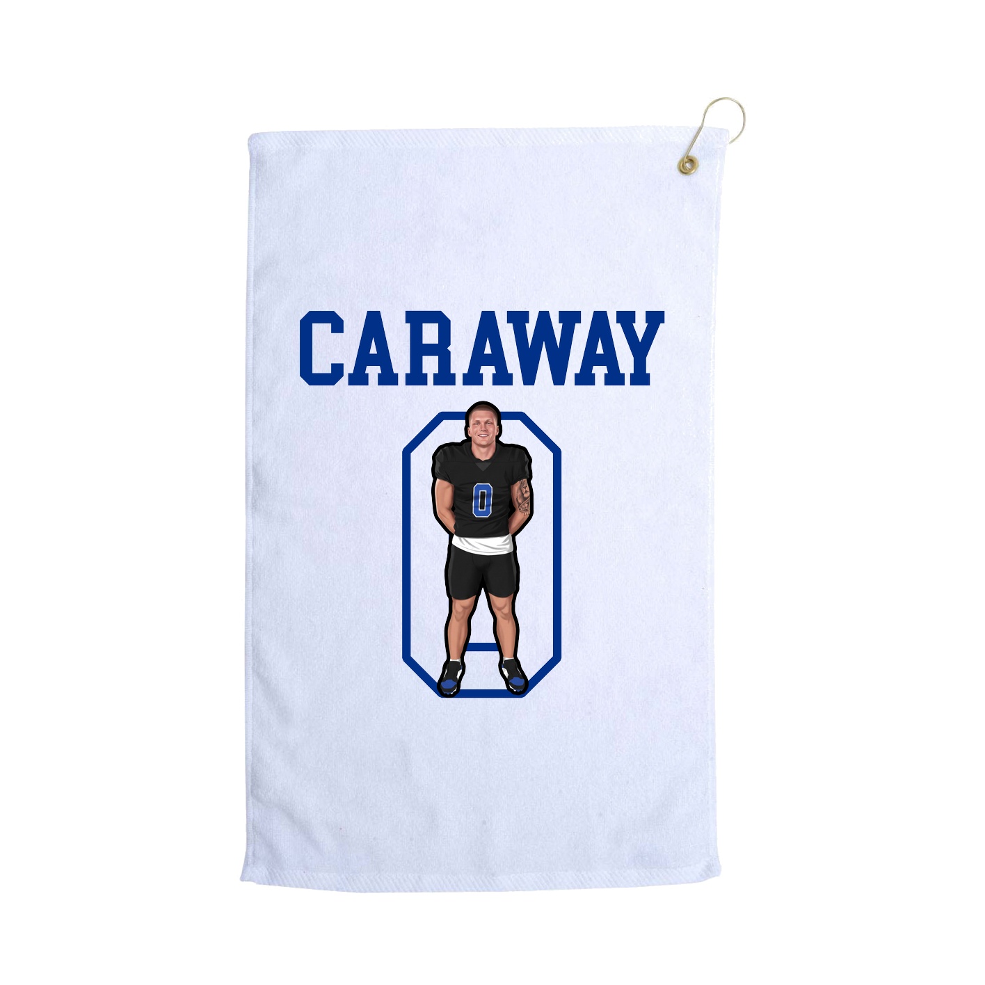 Golf Towel — Shirsey in White