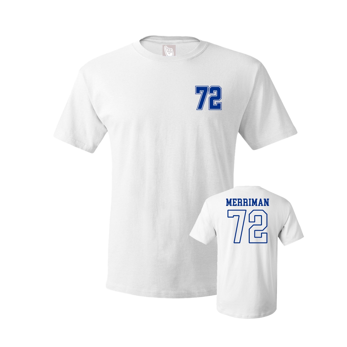 Tee — Chest Back in White