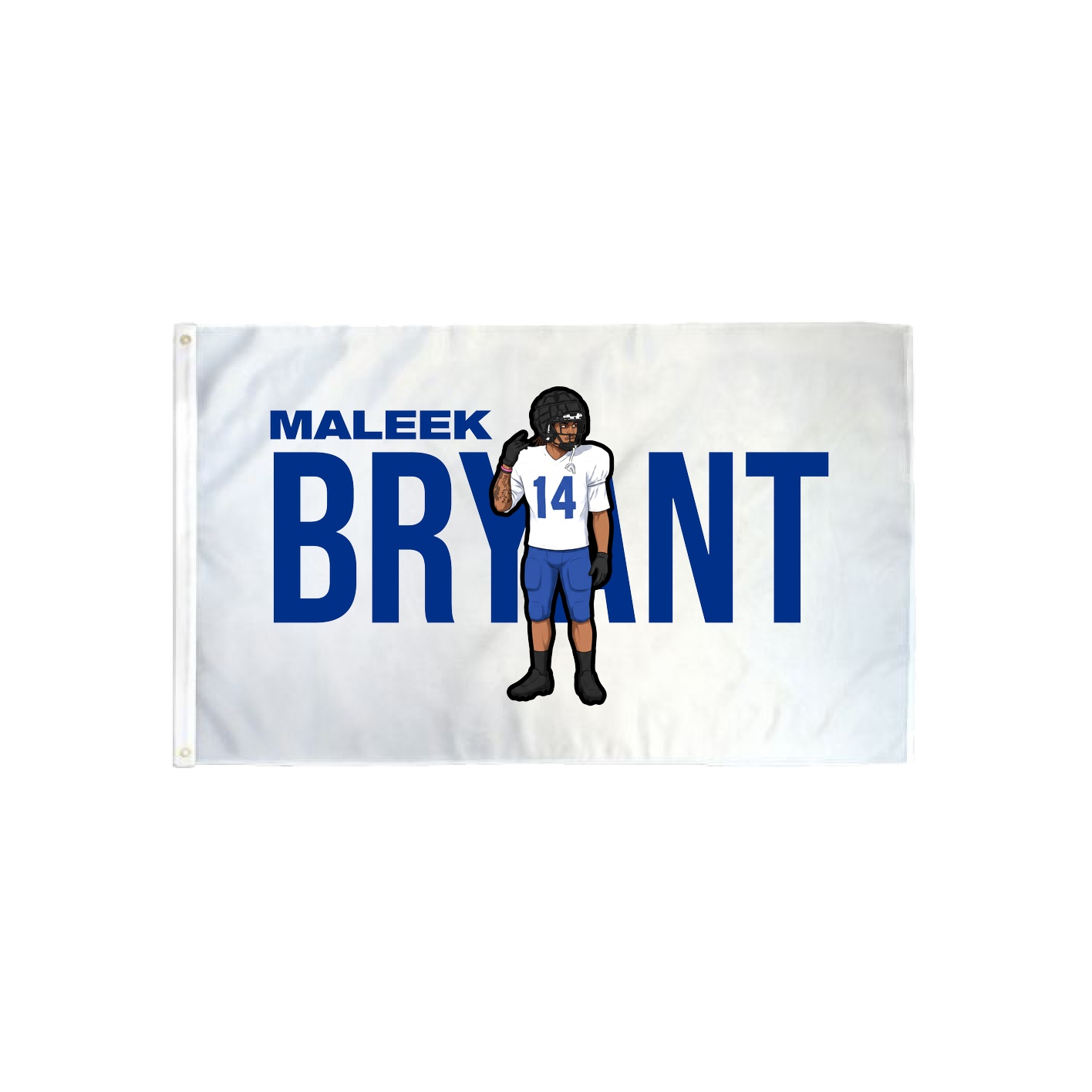 3x5 Flag — Player Name in Classic
