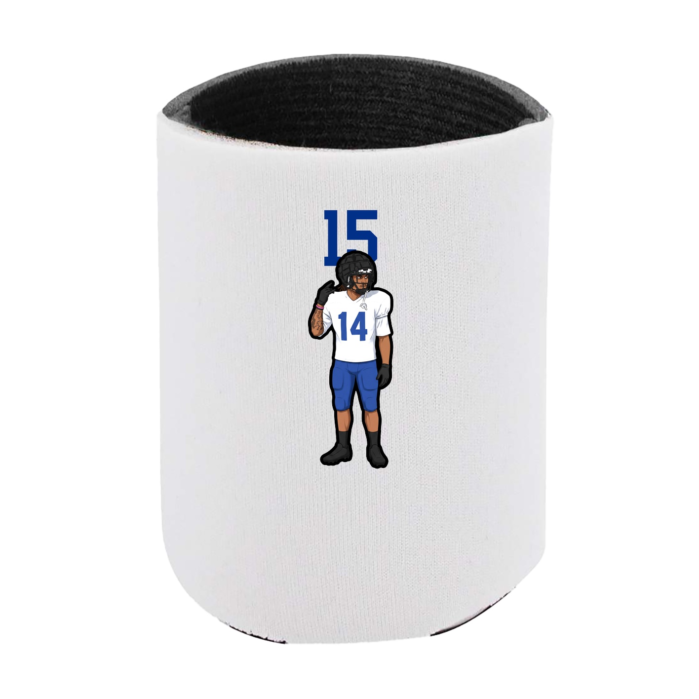 Can Holder — Number Top in White