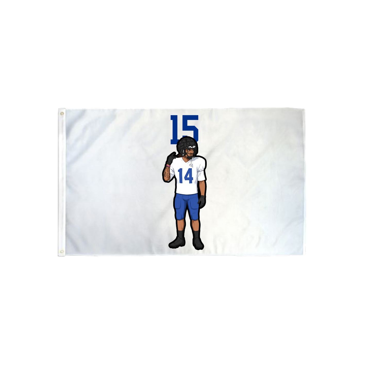 3x5 Flag — Number Top in Classic
