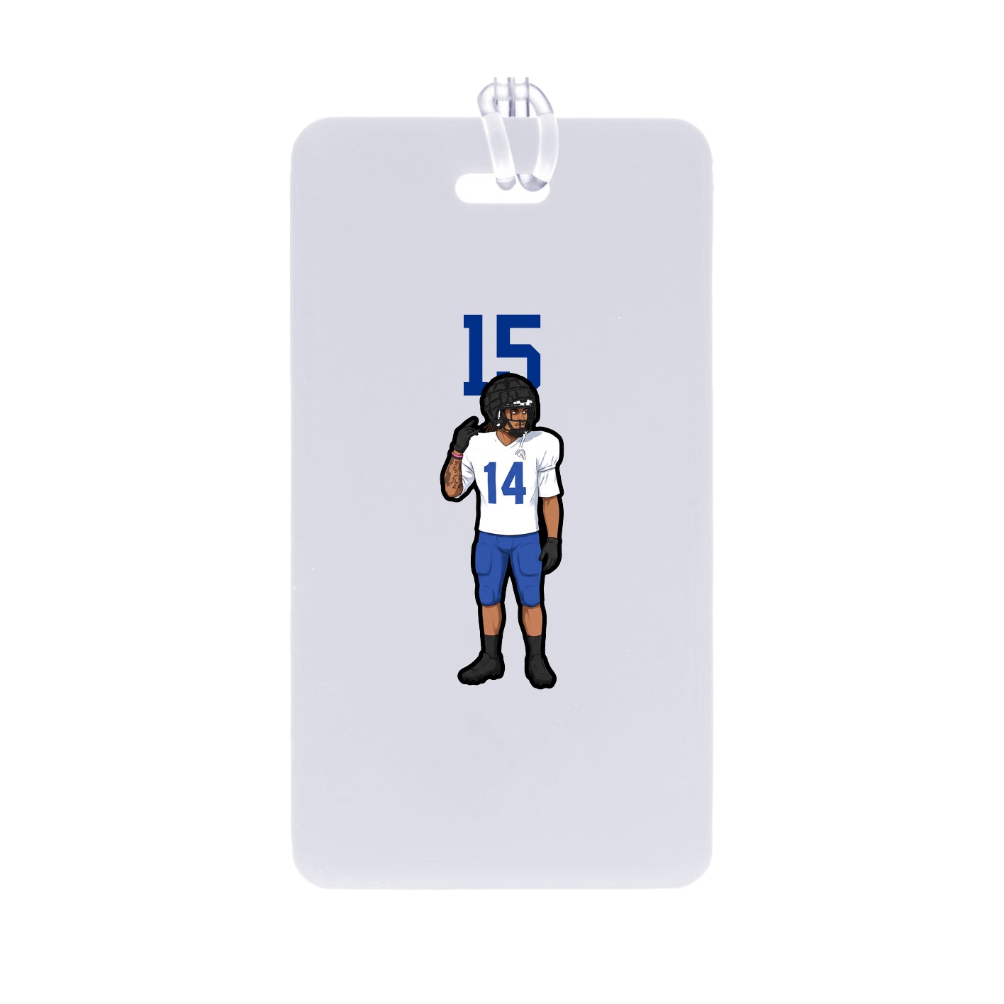 Bag Tag — Number Top in Classic