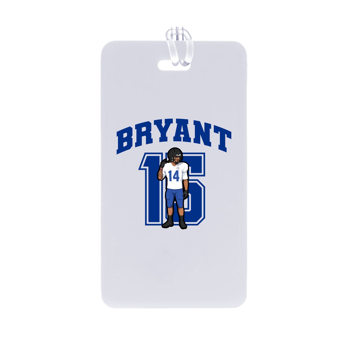 Bag Tag — Number in Classic