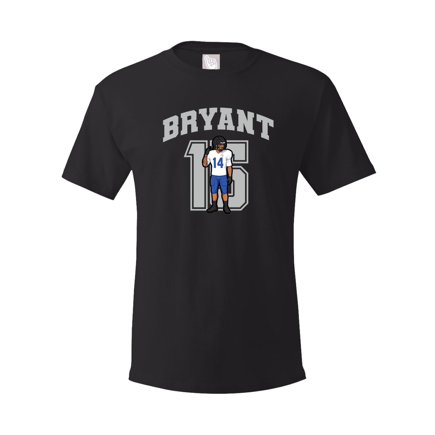 Youth Tee — Number in Black