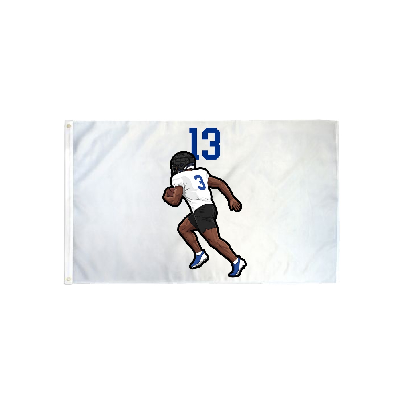3x5 Flag — Number Top in Classic