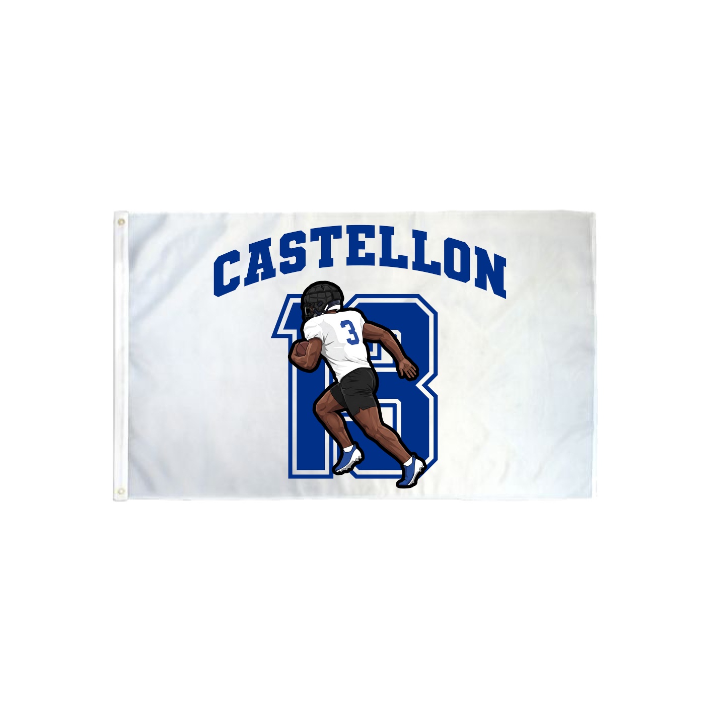 3x5 Flag — Number in Classic