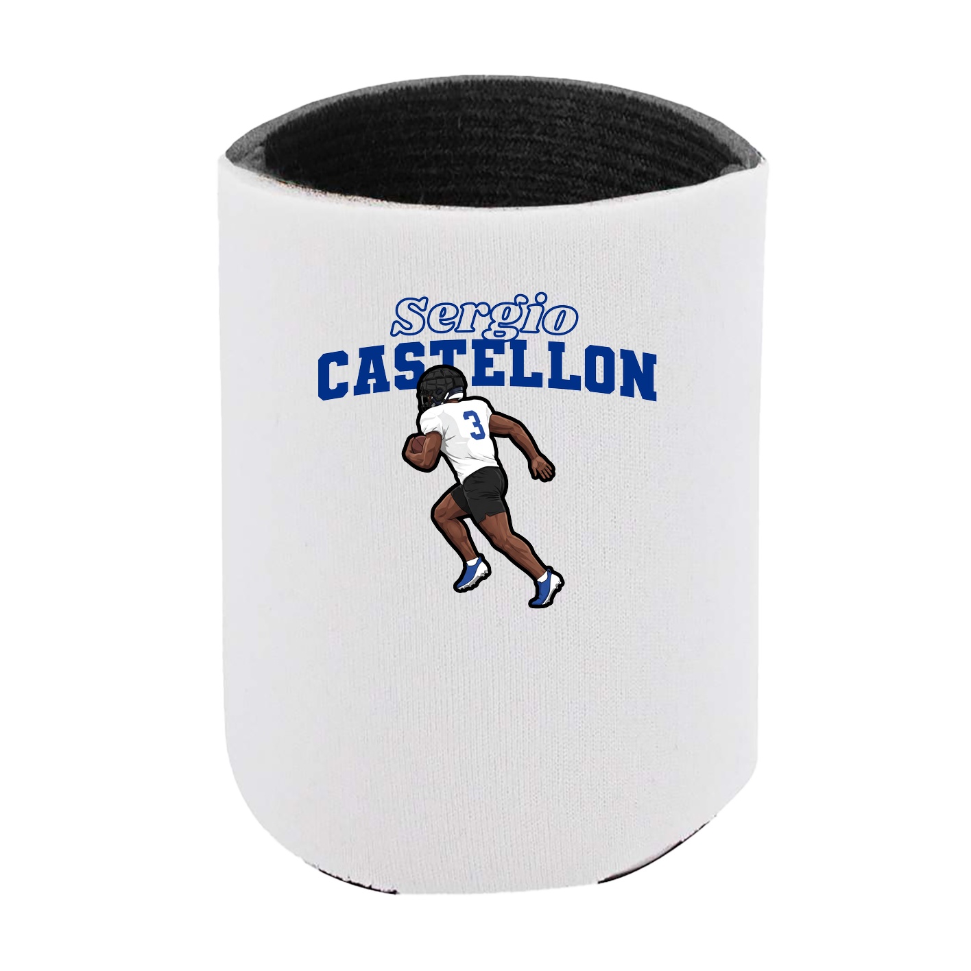 Can Holder — Name Arch in White