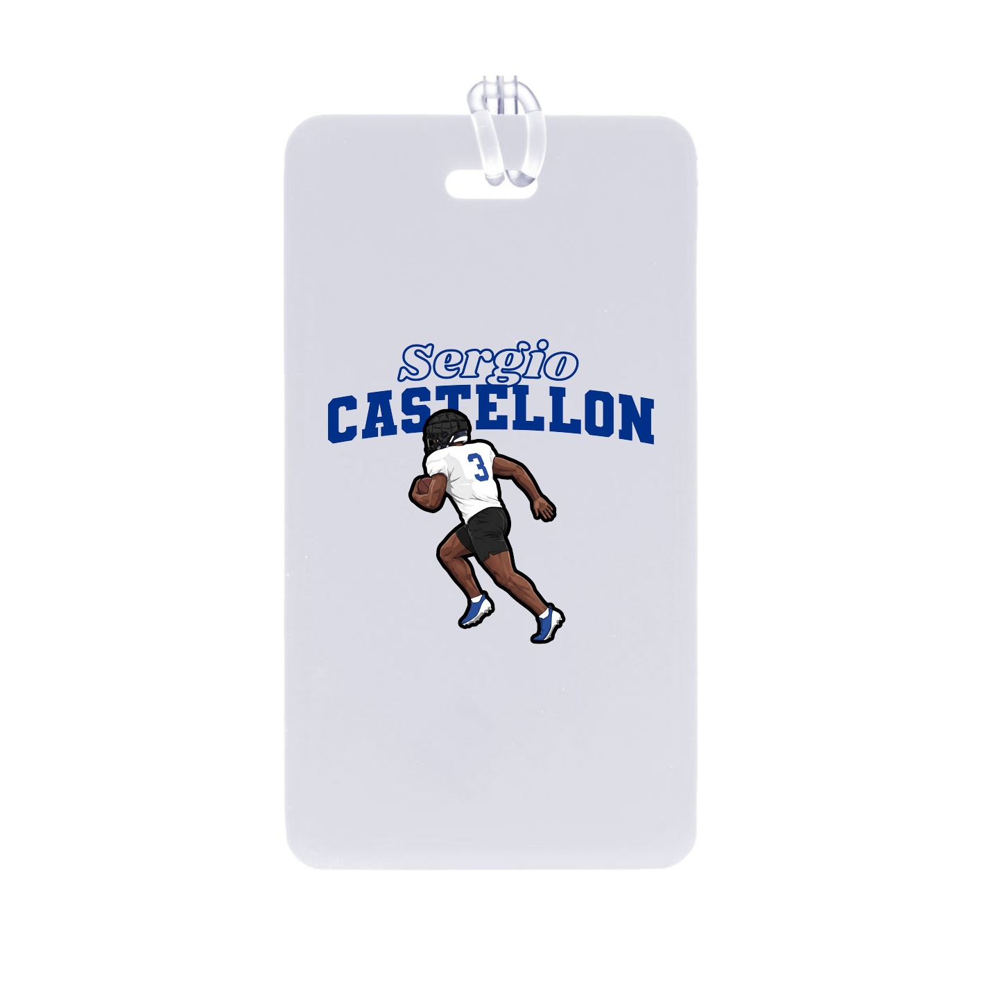 Bag Tag — Name Arch in Classic