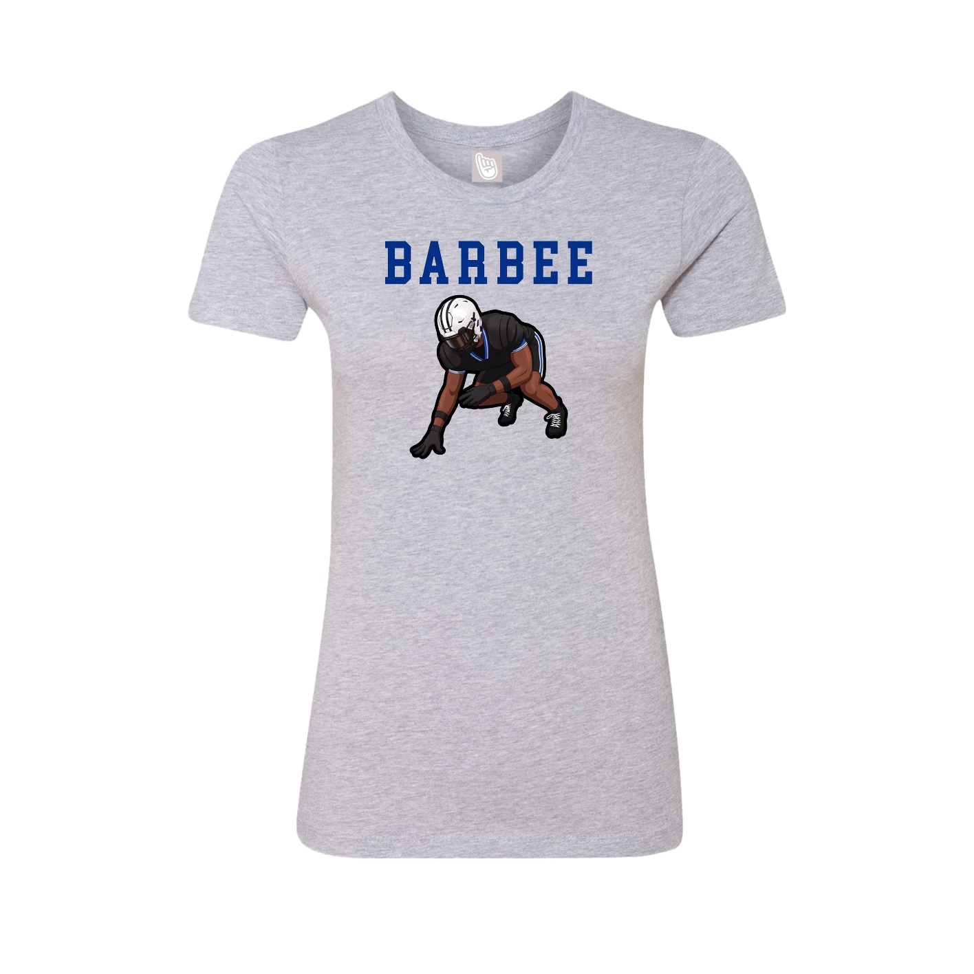 Fitted Women's Tee — Shirsey in Grey