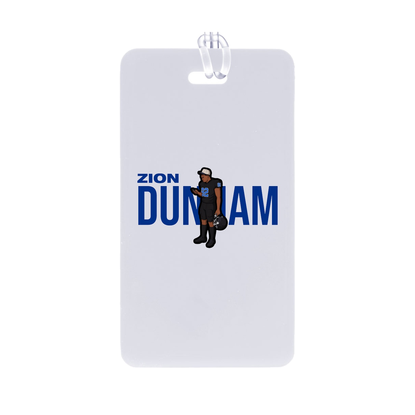 Bag Tag — Player Name in Classic