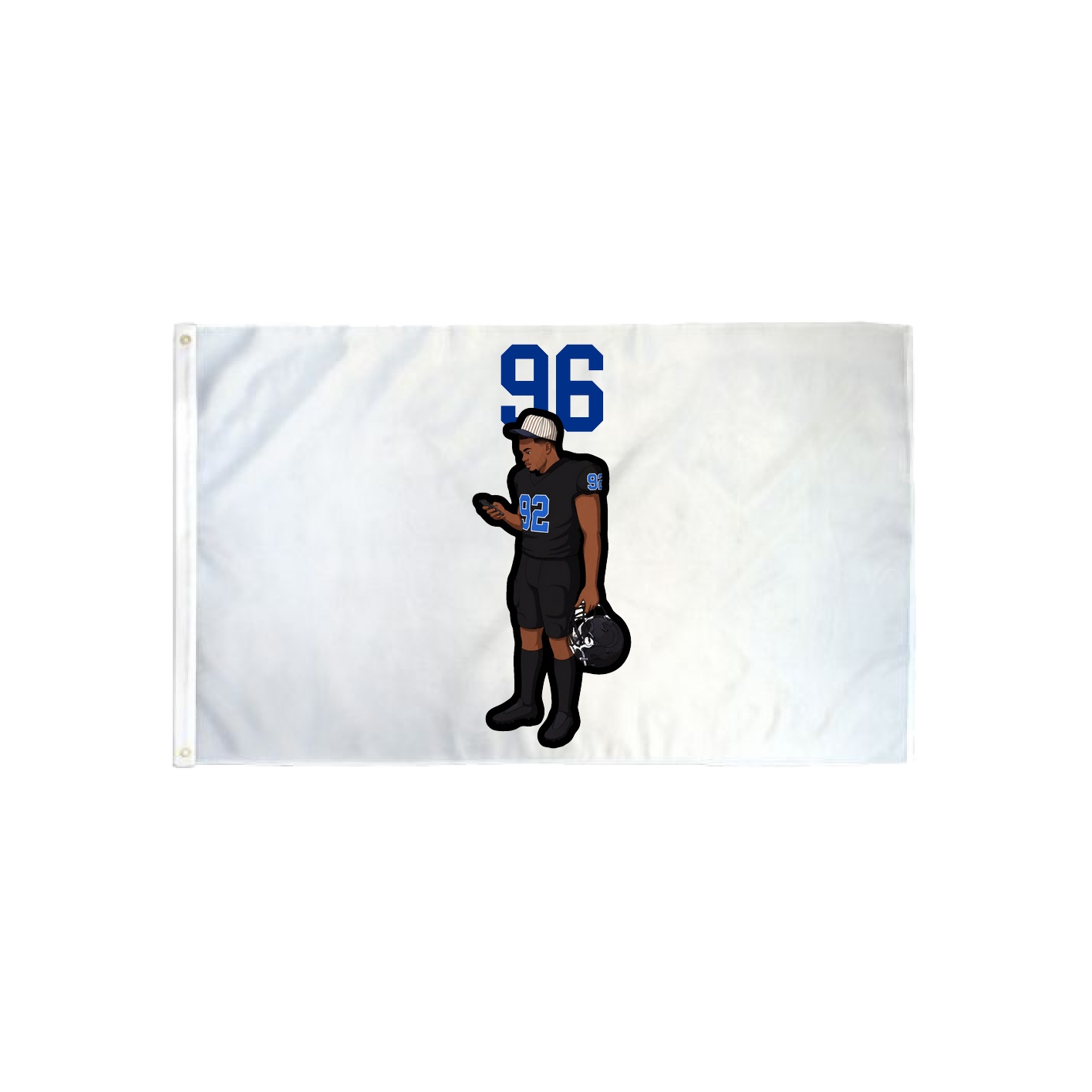 3x5 Flag — Number Top in Classic