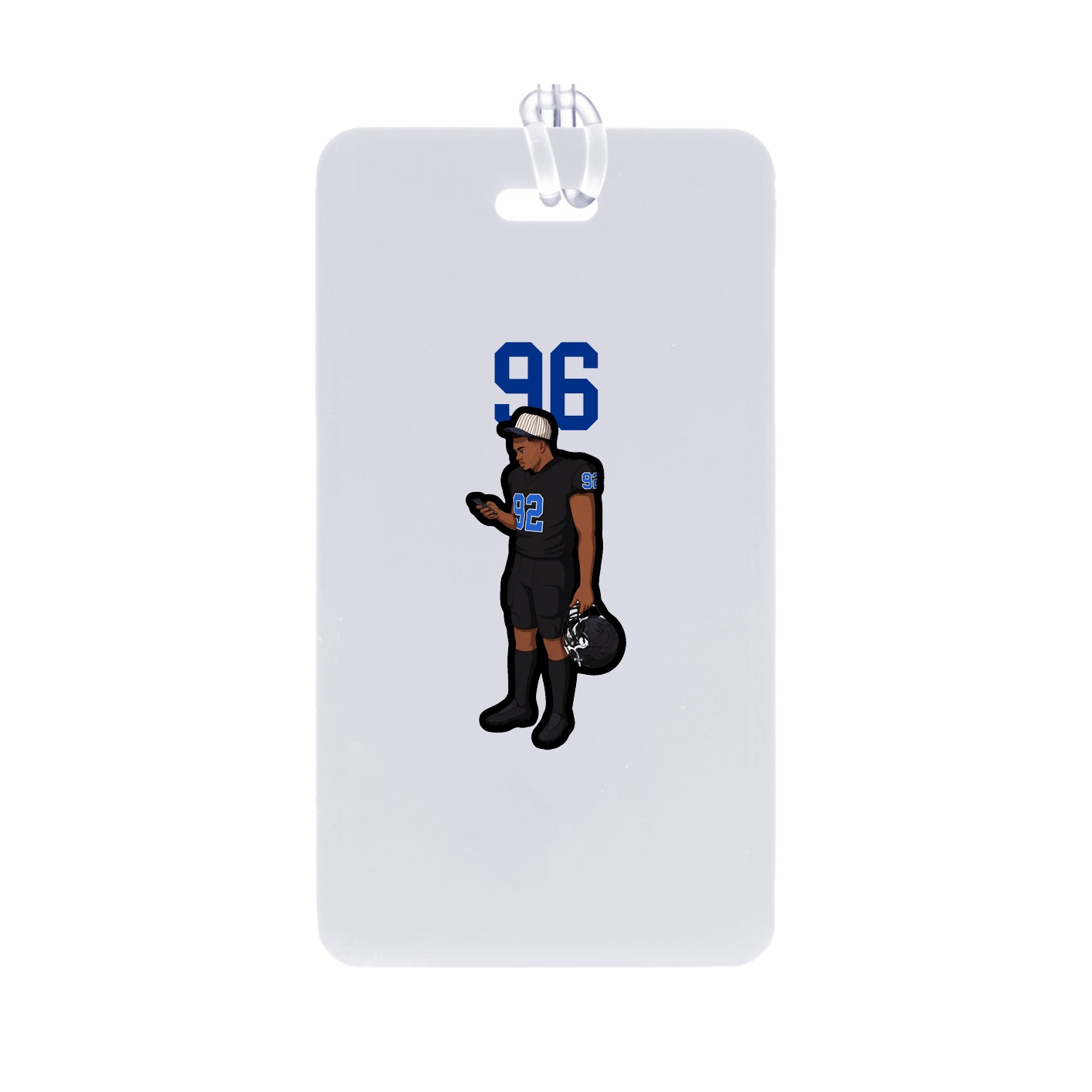 Bag Tag — Number Top in Classic