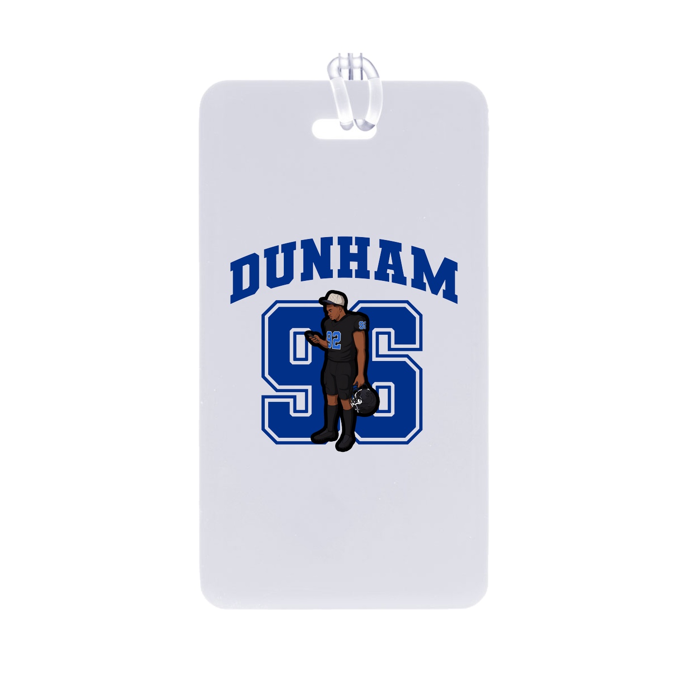 Bag Tag — Number in Classic