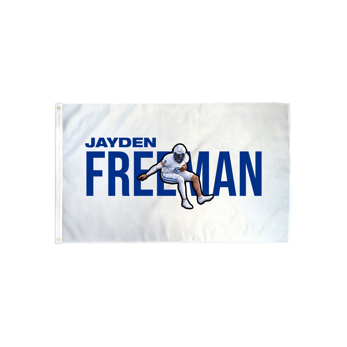 3x5 Flag — Player Name in Classic