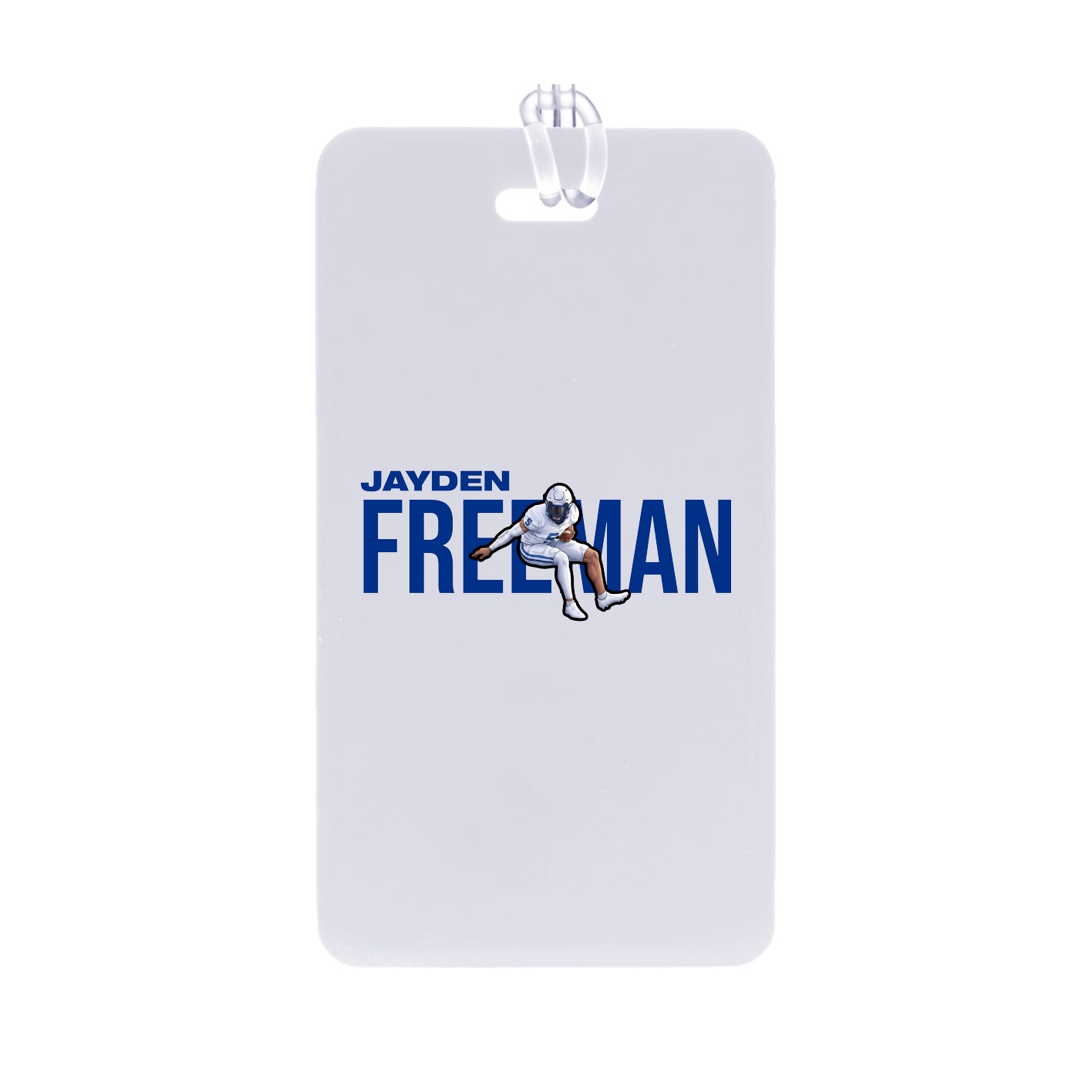 Bag Tag — Player Name in Classic