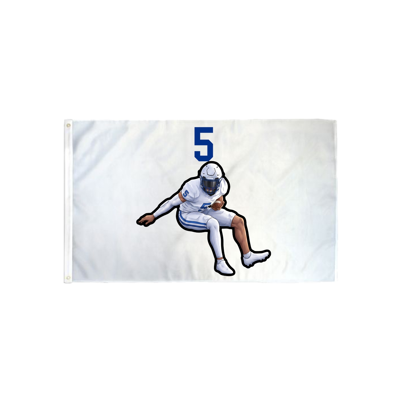 3x5 Flag — Number Top in Classic