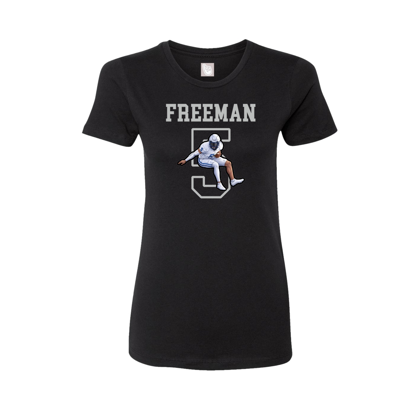 Fitted Women's Tee — Shirsey in Black