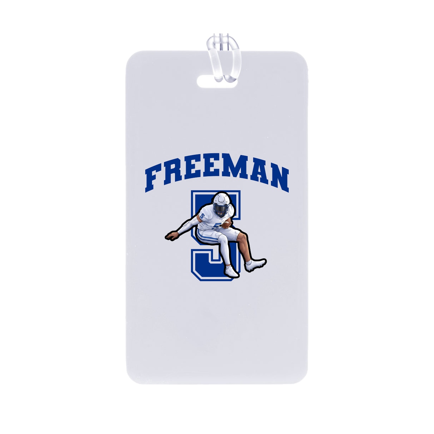 Bag Tag — Number in Classic