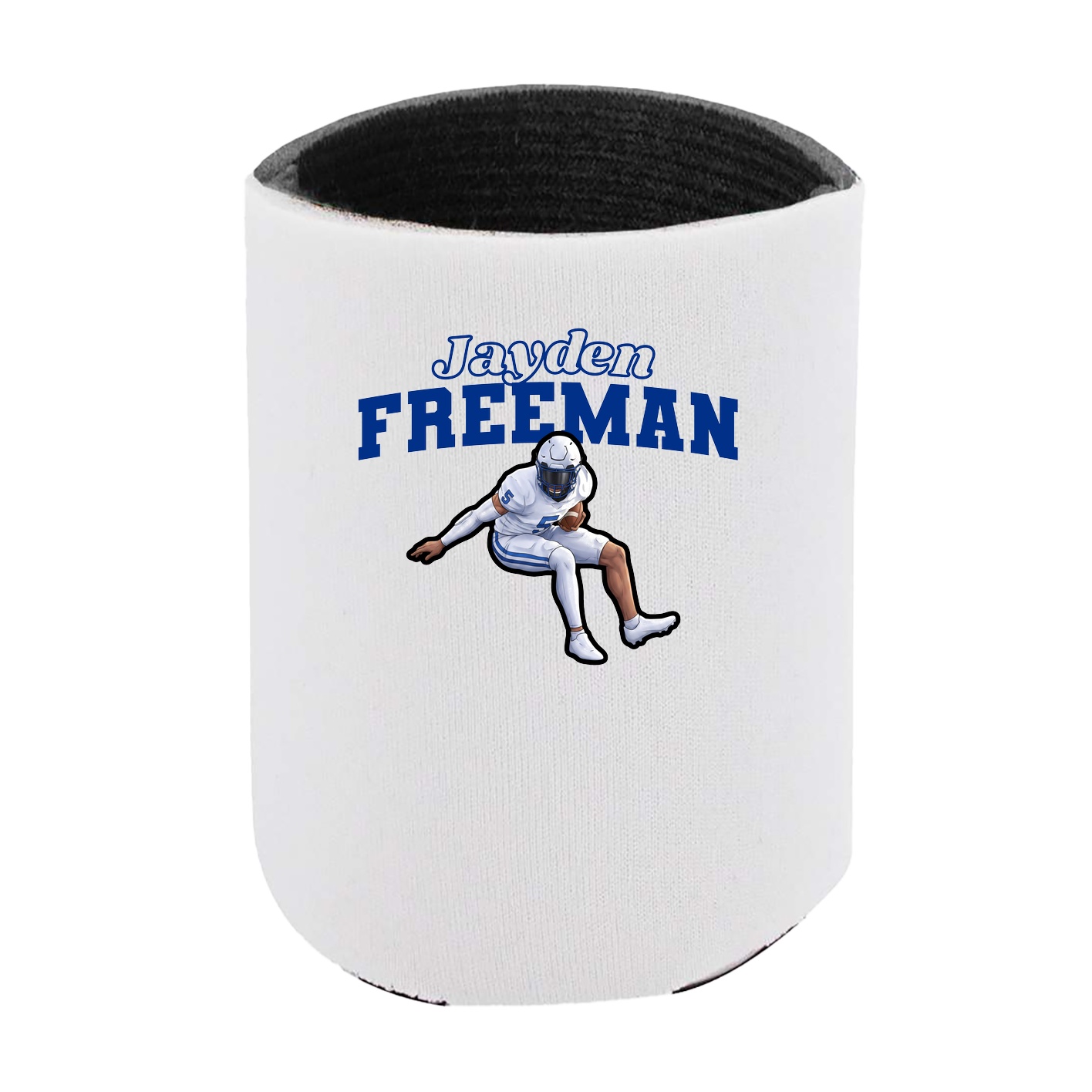 Can Holder — Name Arch in White