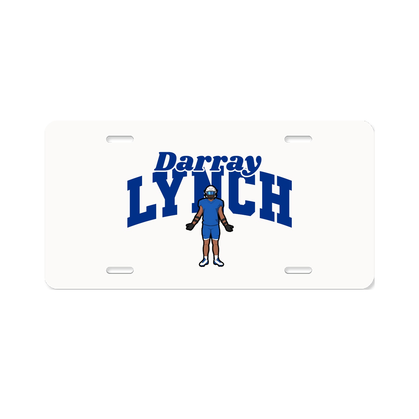 License Plate — Signature Arch in Classic