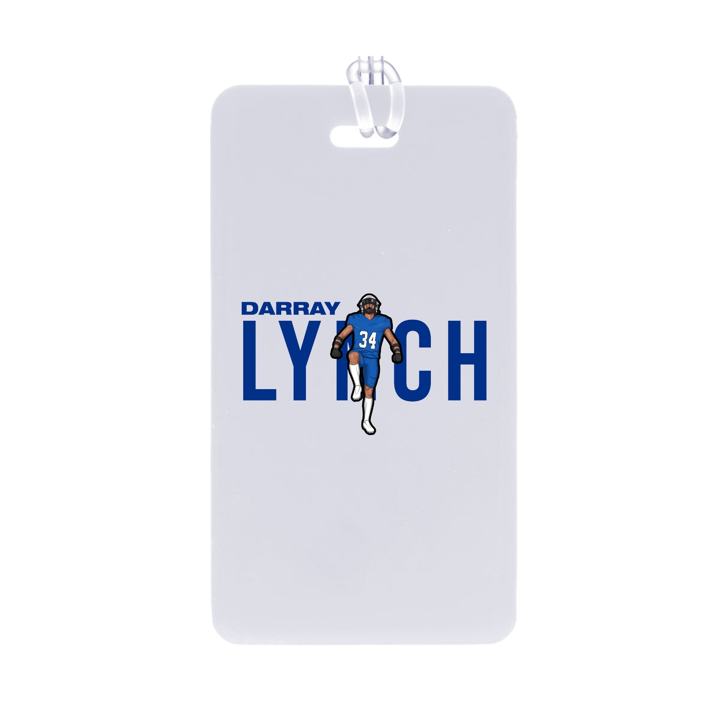 Bag Tag — Player Name in Classic