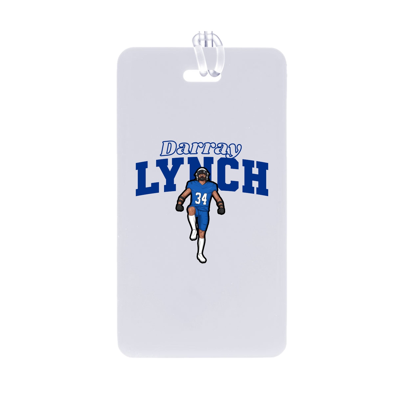 Bag Tag — Name Arch in Classic