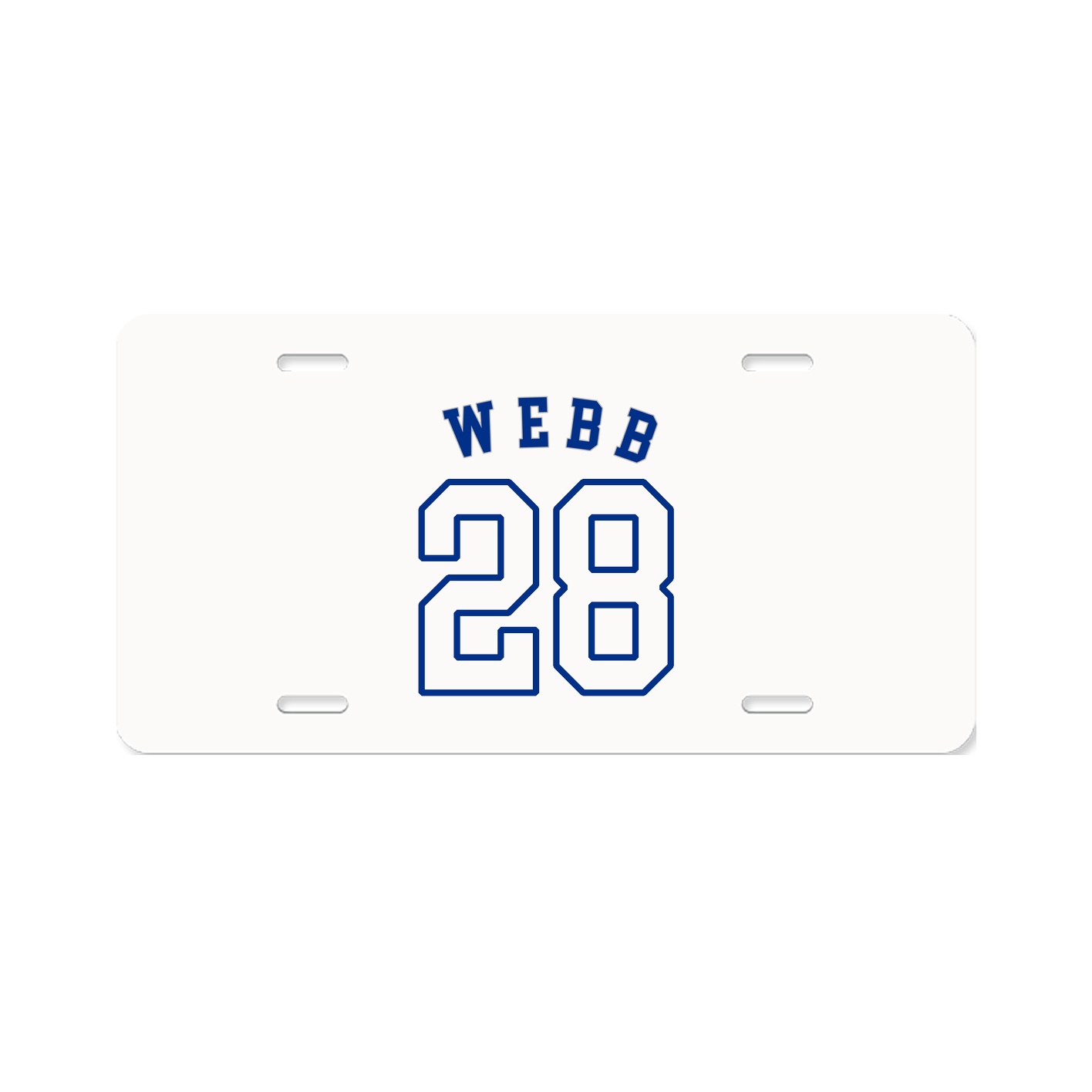 License Plate — Shirsey Arch in Classic